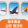 [사전 체크인] 제주항공, 온라인 사전 체크인 & 좌석 지정 방법(+발급제한사항)